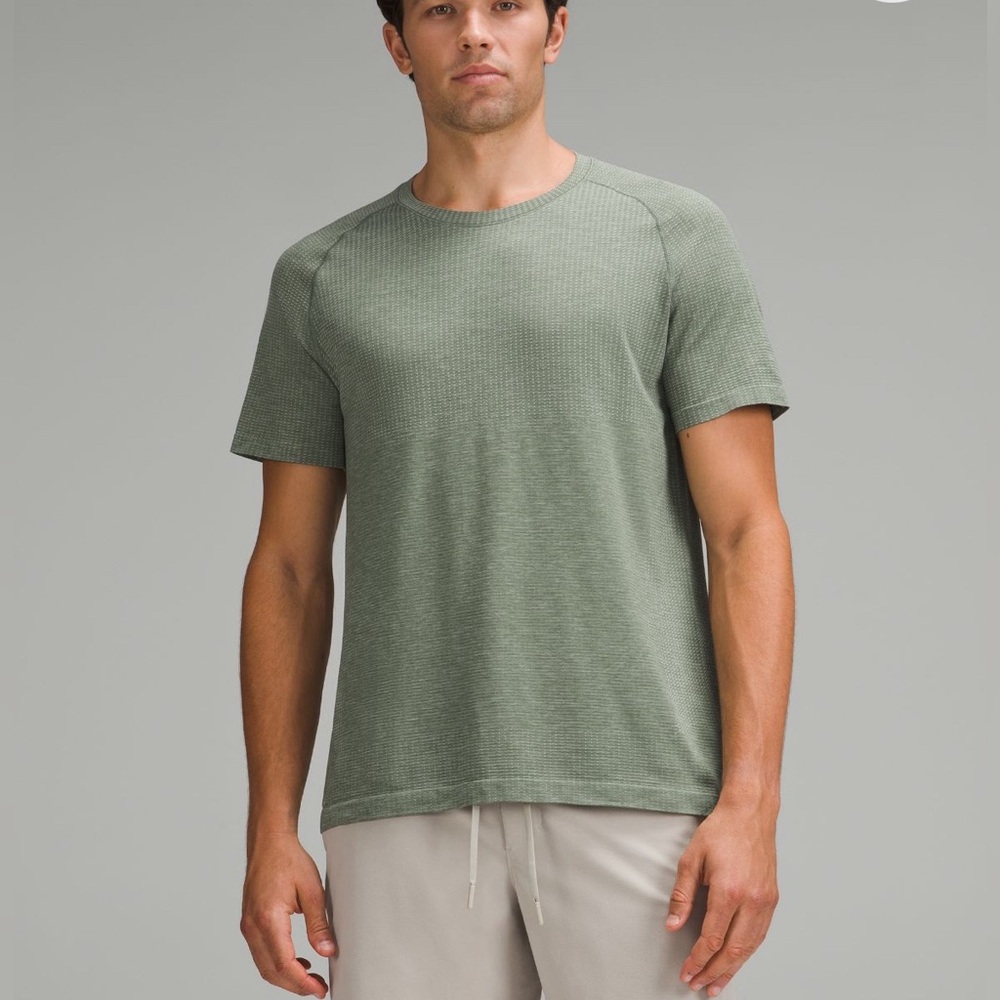 LULULEMON NWT Metal Vent Tech Short-Sleeve Shirt FitMen's Short Sleeve Shirts…